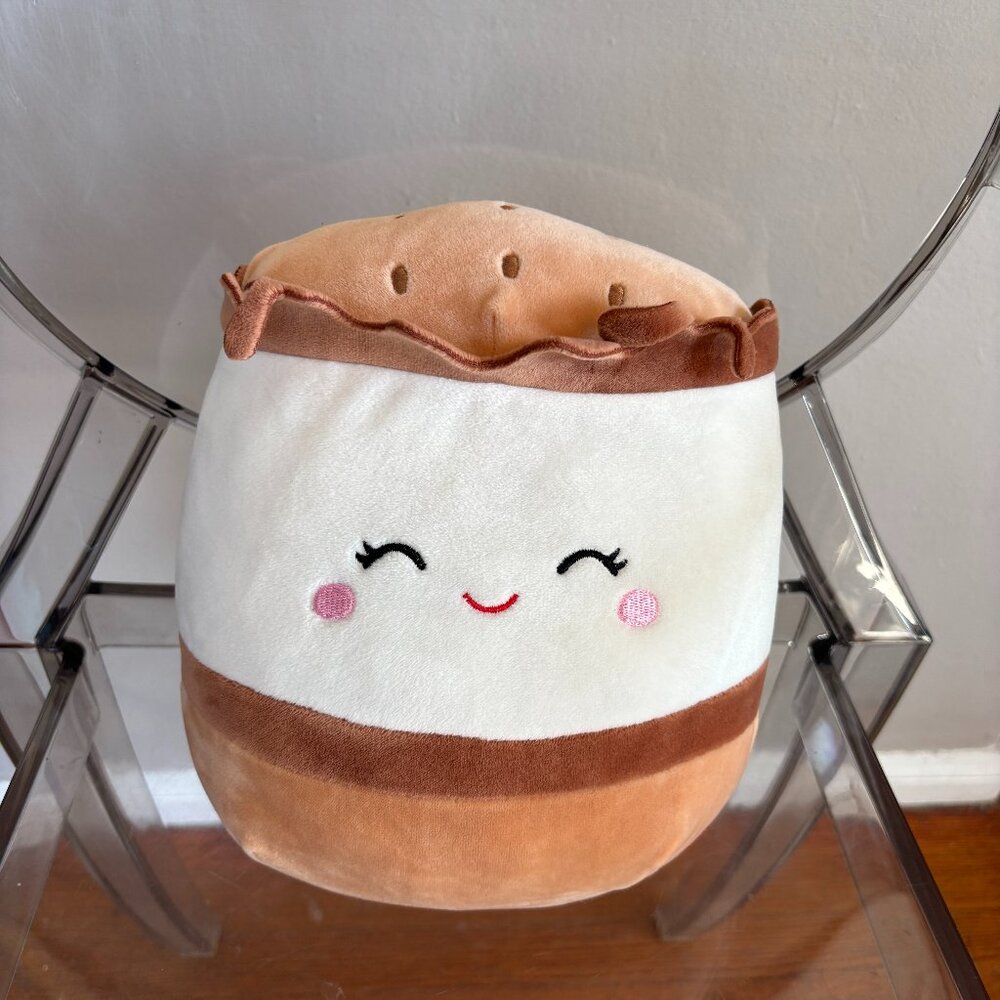 Gently Used Squishmallows Carmelita S'more Plush